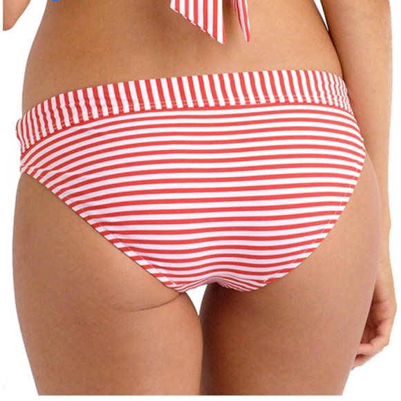NWT Seafolly ‘Riviera Stripe Hipster’ size 6/8 bikini bottoms - Picture 3 of 12